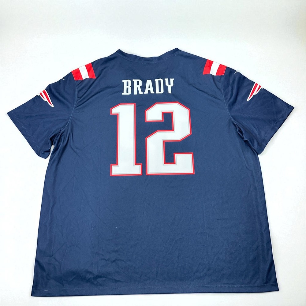 Tom Brady New England‎ Patriots Men's 3XL Nike Color Rush Legend Jersey NWOT - Picture 4 of 9